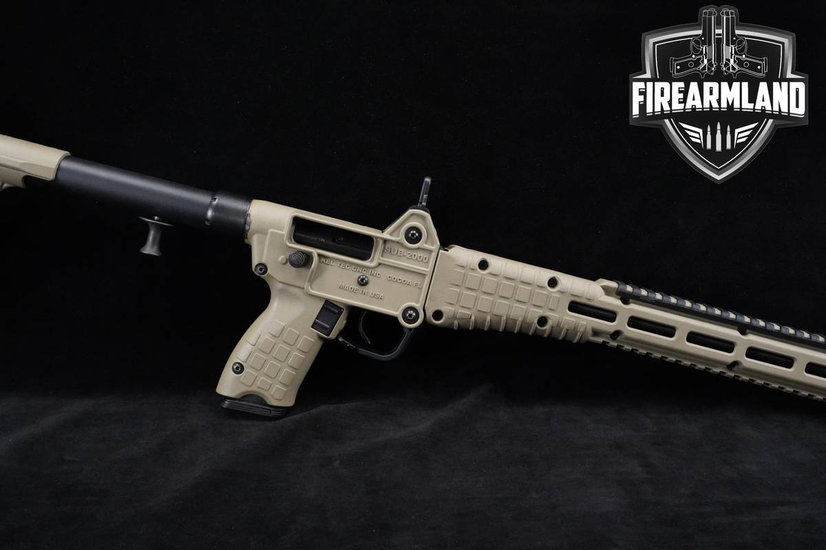 FOLDING Kel-Tec SUB-2000 Gen 2, Glock 17 Mag 9mm 16.25" KelTec Sub2000