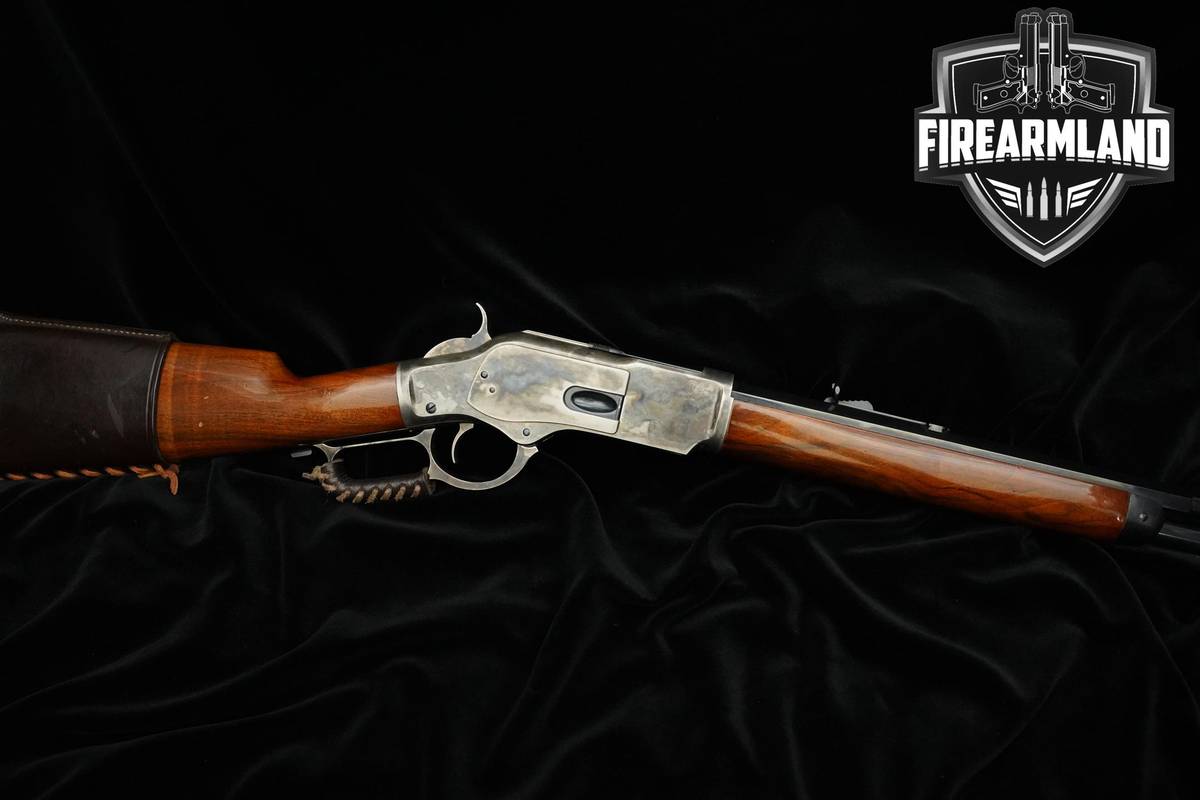 A Uberti Model 1873 45 Colt 24" CASE HARDENED 1873 Uberti Sporting Rifle