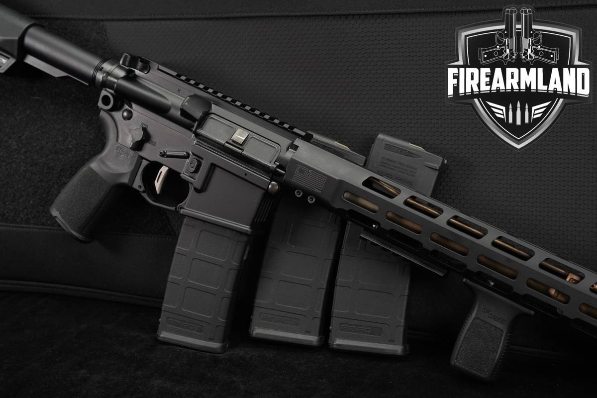 Sig Sauer M400 5.56 NATO AR-15 AR15 16" M 400 THREADED +3 MAGS, CASE