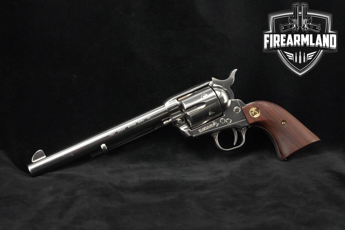1979 Colt Single Action Army 3rd Gen 45-Colt 7.5" Nickel 1873 SAA OG-BOX