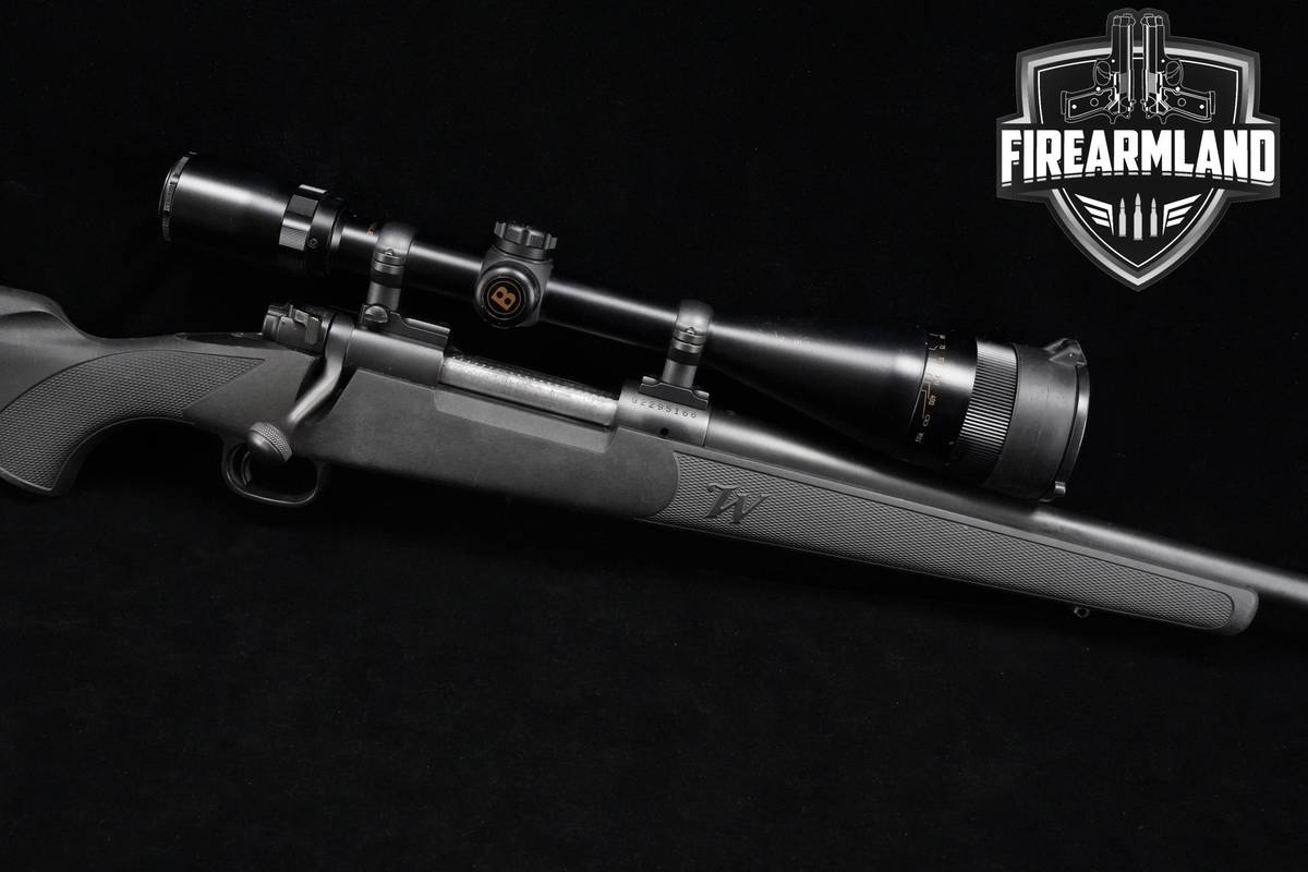 Winchester Model 70 300 Win Magnum 25.5" Winchester Model-70 +OPTIC