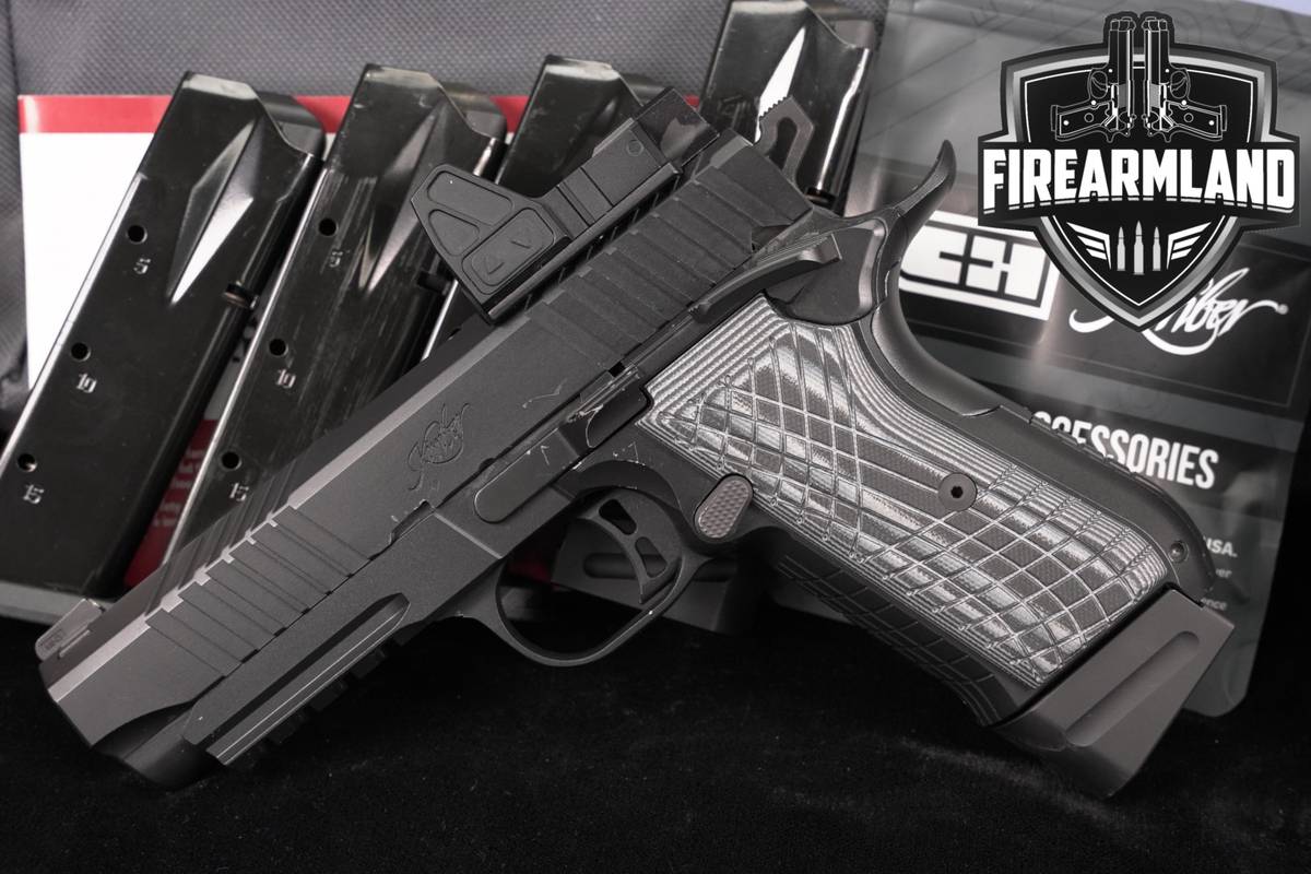 Kimber KDS9c Rail 9mm 1911 4" 2011 KDS 9 +5 MAGS, ORIG BOX, GIDEON OPTICS