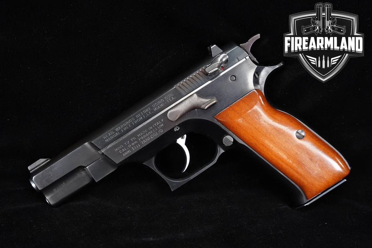1985 Tanfoglio Model TZ-75 9mm 4.5" TZ75 +ORIG BOX