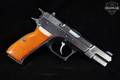 1985 Tanfoglio Mod. TZ 75 Pre-Series 88; F.I.E. Miami import marked 9mm Luger Blued in Good Condition Image 4