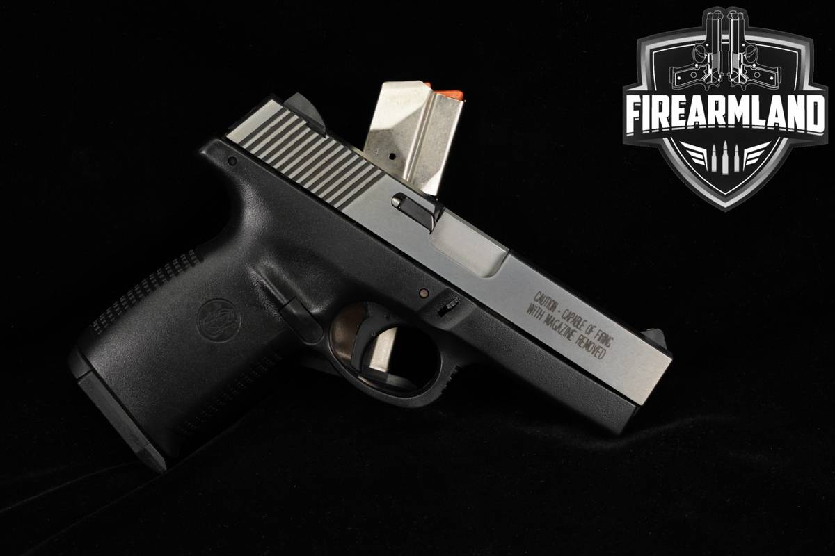 LIMITED 1998 Smith & Wesson SW40V 40 S&W Two-Tone Stainless SW40-V +2 MAGS