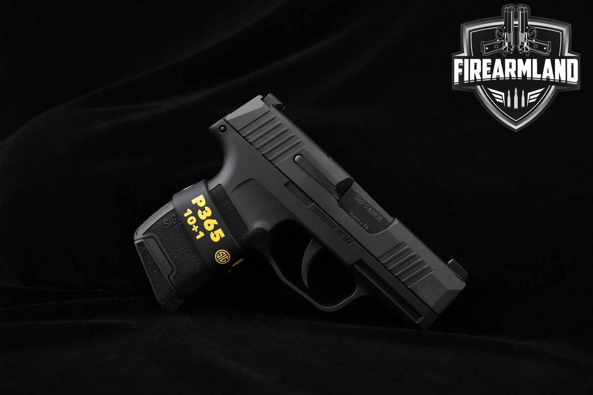 Sig Sauer P365 9mm 3.1" Nitron P365 P-365 +3 MAGS & ORIG CASE
