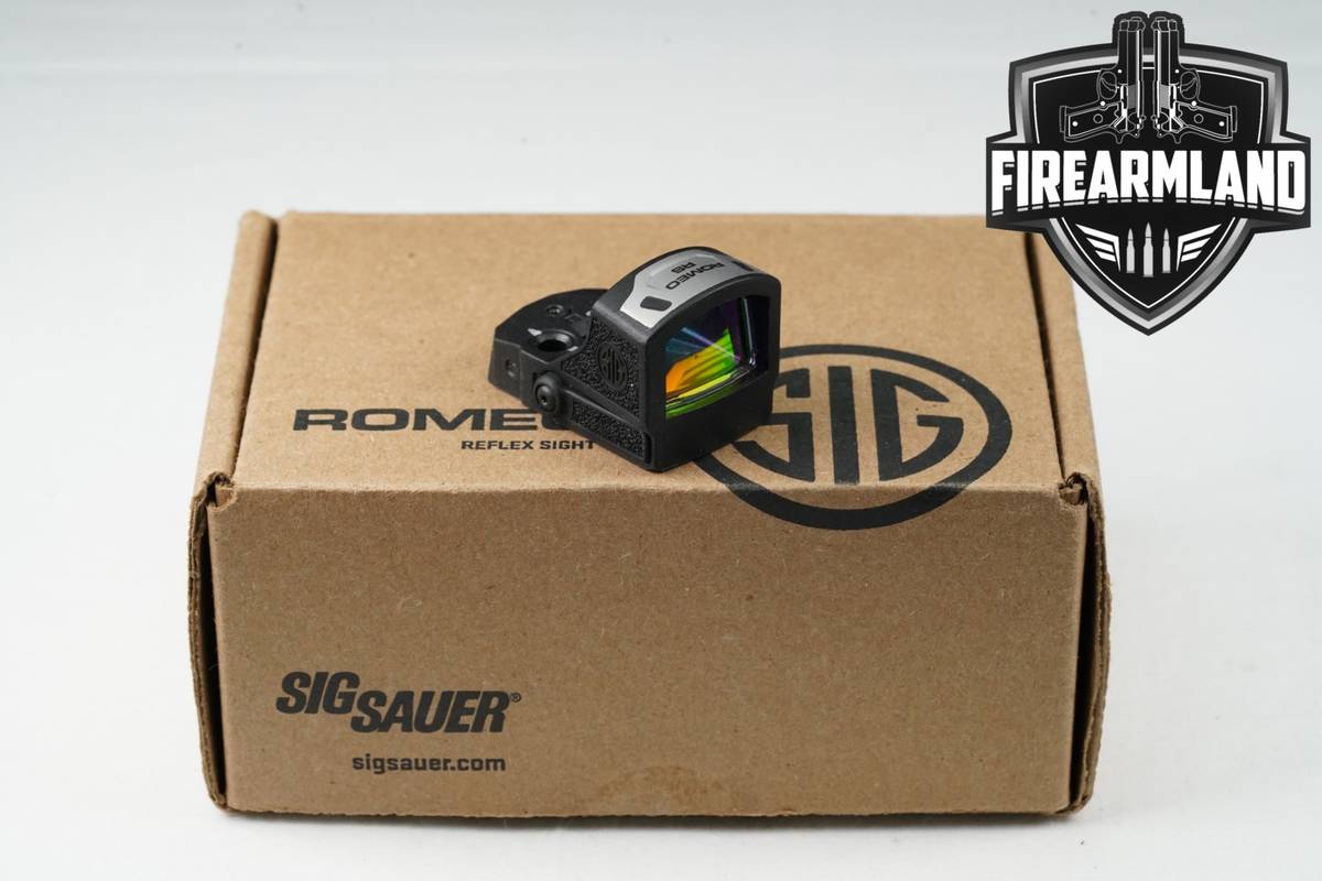 Sig Sauer Romeo-RS Compact Red Circle Dot Reticle