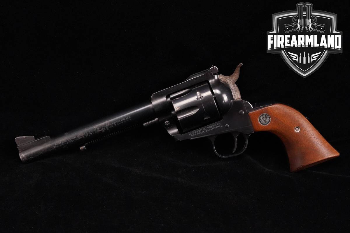 1979 Sturm-Ruger New Model Blackhawk 357-Magnum 6.5" Blued +ORIG-BOX