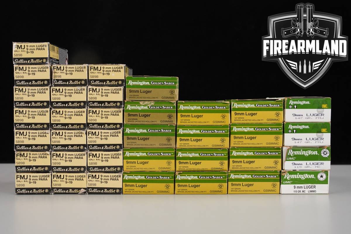 1475 RDS! 9mm Ammo 9-mm