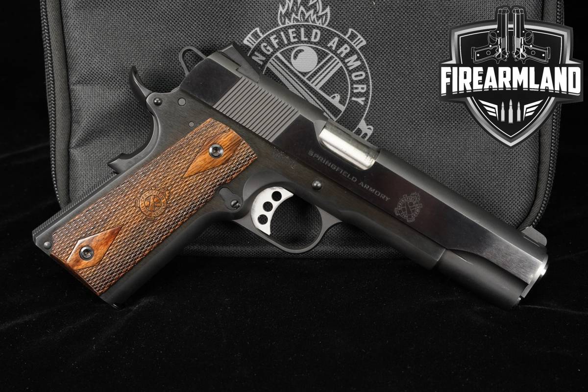 Springfield Armory 1911 Garrison 45 ACP 5" Blued +ORIG CASE
