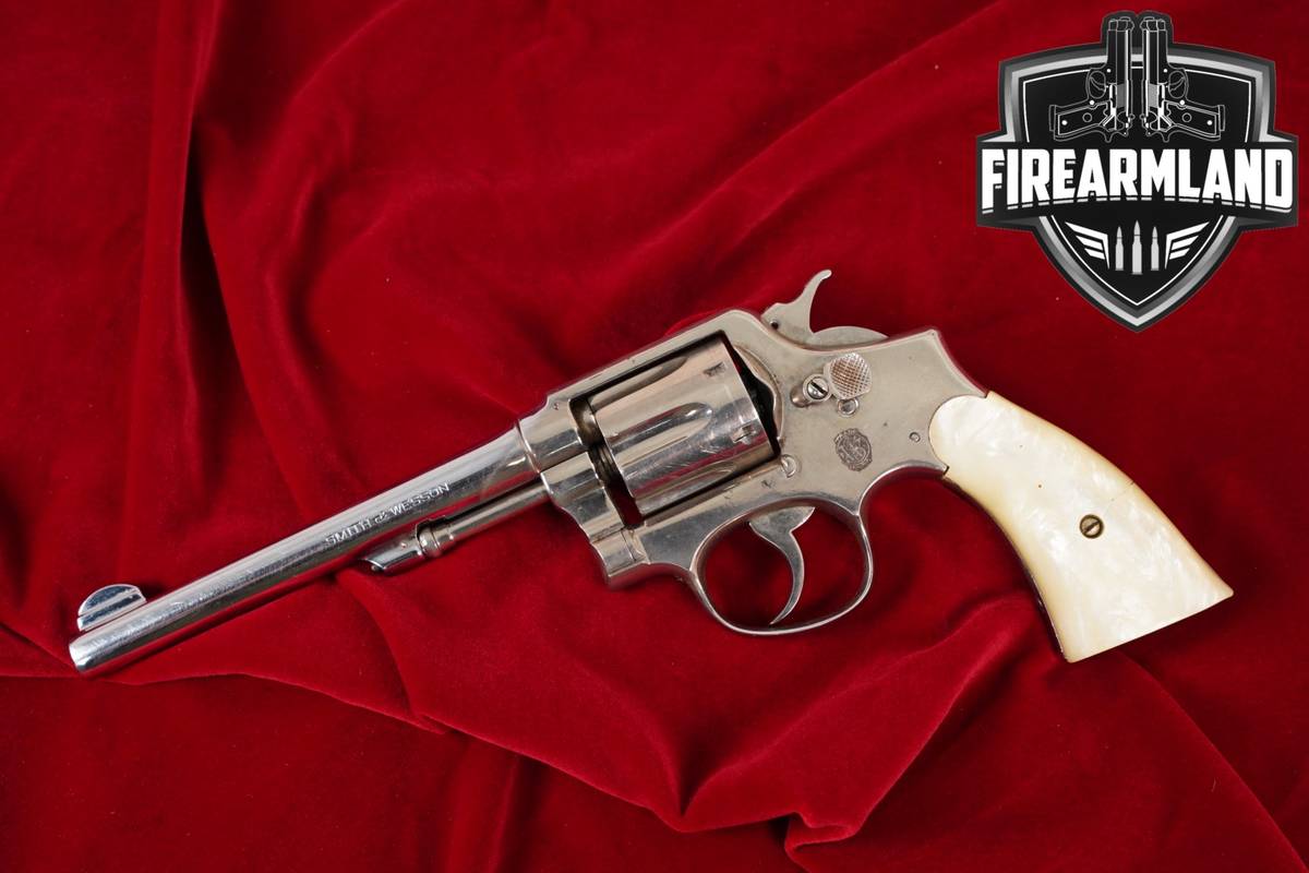 1906-1908 Smith & Wesson 32-20 Hand Ejector Model Of 1905 S&W 6" DA/SA