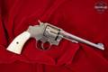 1906-1908 Smith & Wesson (S&W) 32-20 Hand Ejector Model of 1905 .32-20 Win. Bright Nickel in Good Condition Image 3