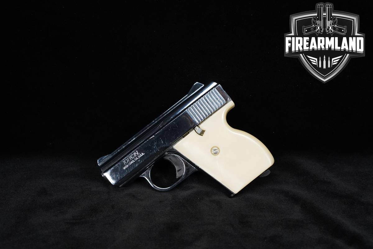 POCKET-CARRY 1990'S Lorcin Model L25 .25 ACP (6.35Mm) 2.3" Nickel Pistol