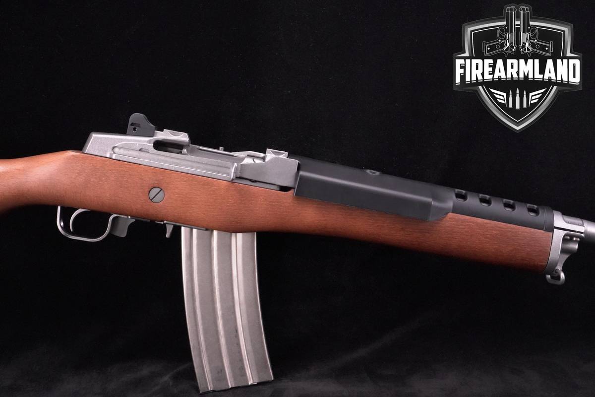 Ruger Mini-14 Ranch Rifle 5.56 NATO 18.5" Stainless Steel Mini14 +3 MAGS