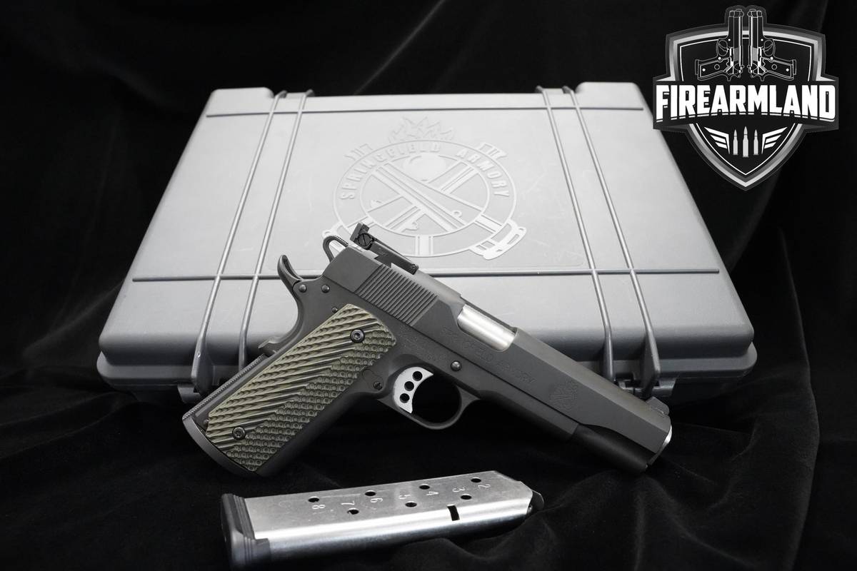 Springfield Armory Model 1911-A1 45 ACP 1911 1911-A1 1911A1 +ORIG CASE