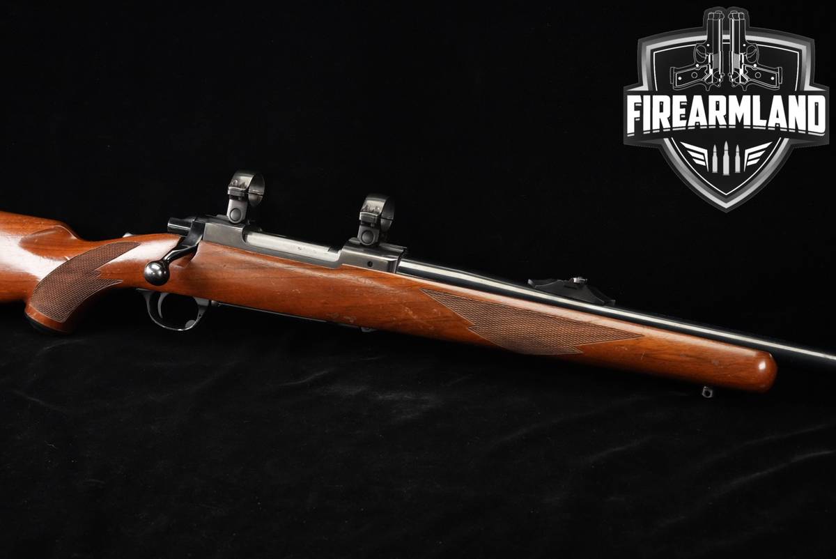 1986 Ruger M77 RS Tang Safety 7mm Rem Magnum 24 Blued & Walnut M-77