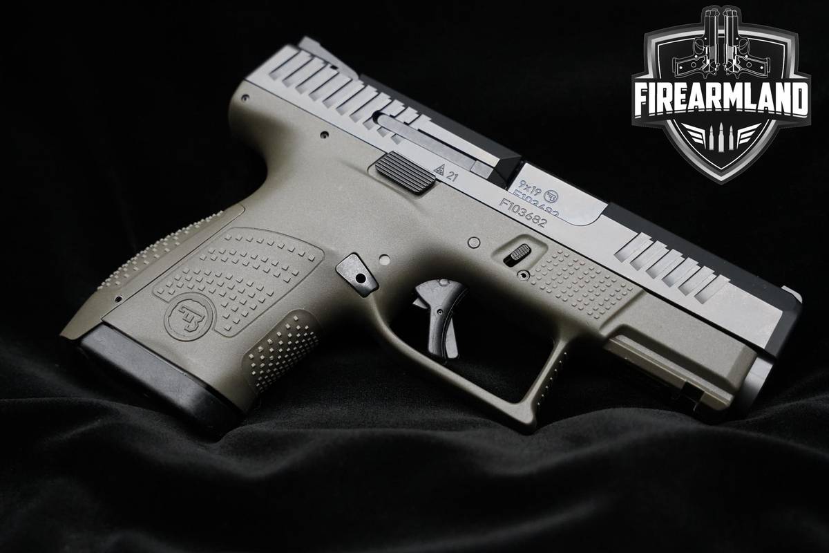 CZ P-10 S 9mm 3.5" Two-Tone Pistol Czech Republic P10 P10S 2MAGS