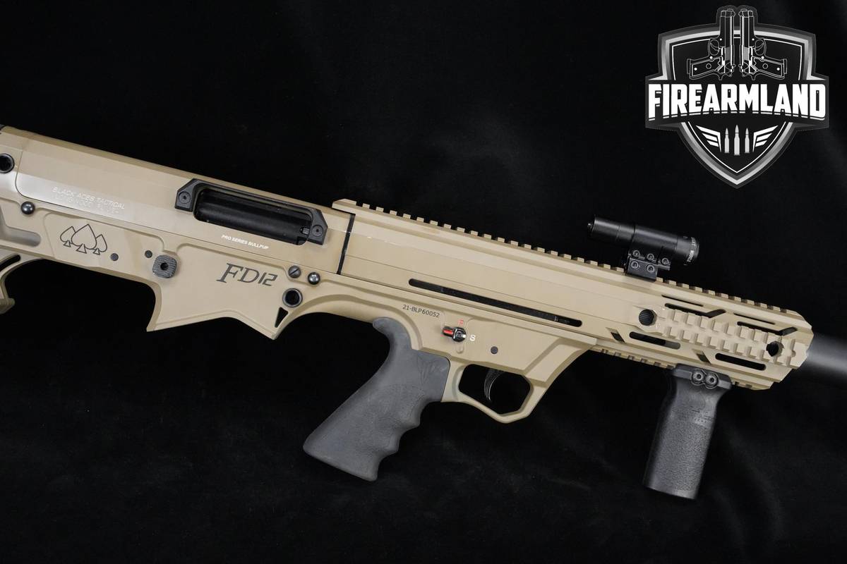 Black Aces Tactical FD12 12-Gauge 18.5" FDE Black-Aces-Tactical-FD12 +2MAGS