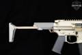 Q Honey Badger Rifle .300 AAC Blackout (7.62x35mm) Two-Tone Tan & Gray in Very Good Condition Image 4
