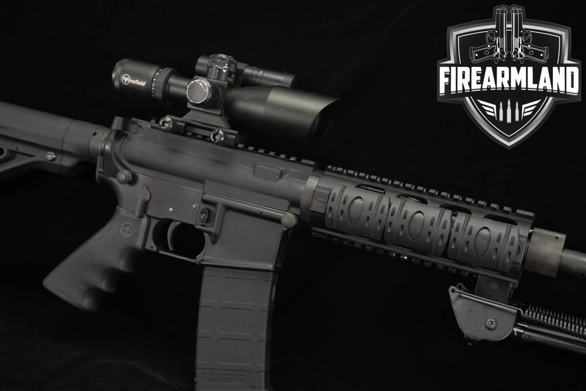 Stag Arms 15 5.56 NATO AR15 16" +FIREFIELD SCOPE, RAIL BIPOD