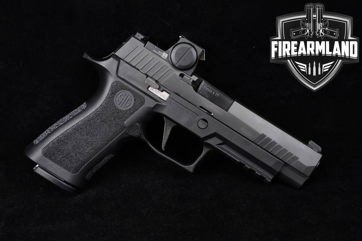 Sig Sauer P320 XSeries FULL 9mm 4.7" P-320 +3 MAGS, ORIG CASE & ROMEO-X