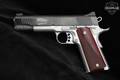 Kimber Custom II Two-Tone; We the People Engraving .45 ACP Two-Tone Black & Stainless in Very Good Condition Image 5
