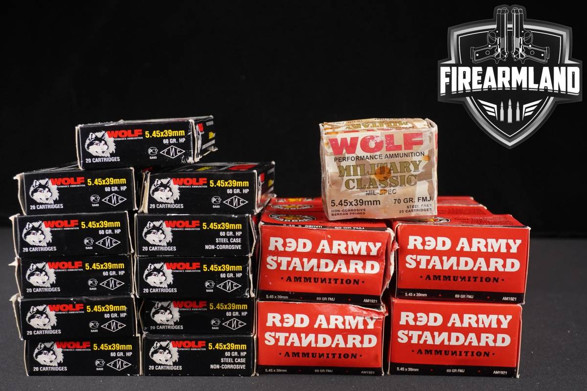 540 RDS! 5.45x39mm Ammo Ammunition