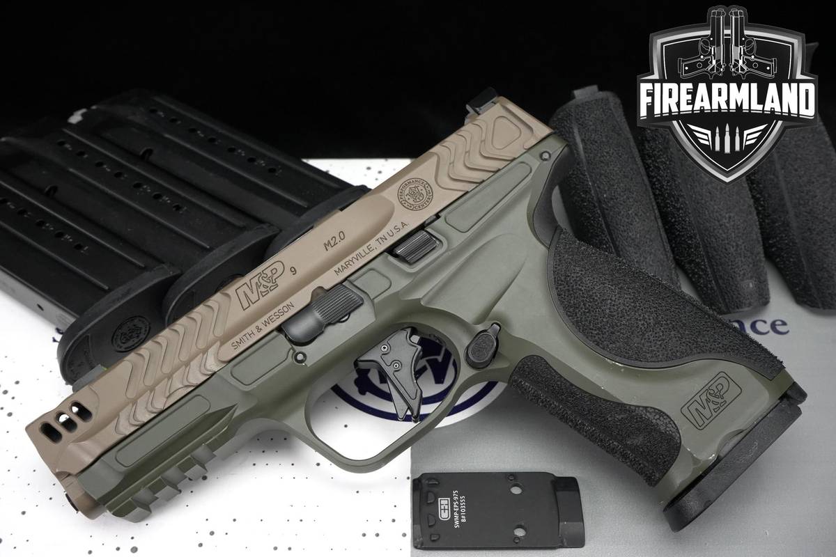 Smith & Wesson S&W M&P9 M2.0 Performance Center Metal Comp 9mm 4 MAGS