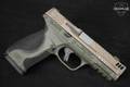 Smith & Wesson (S&W) M&P9 M2.0 Performance Center Metal Carry Comp 9mm Luger Two-Tone FDE & OD Green in Very Good Condition Image 4