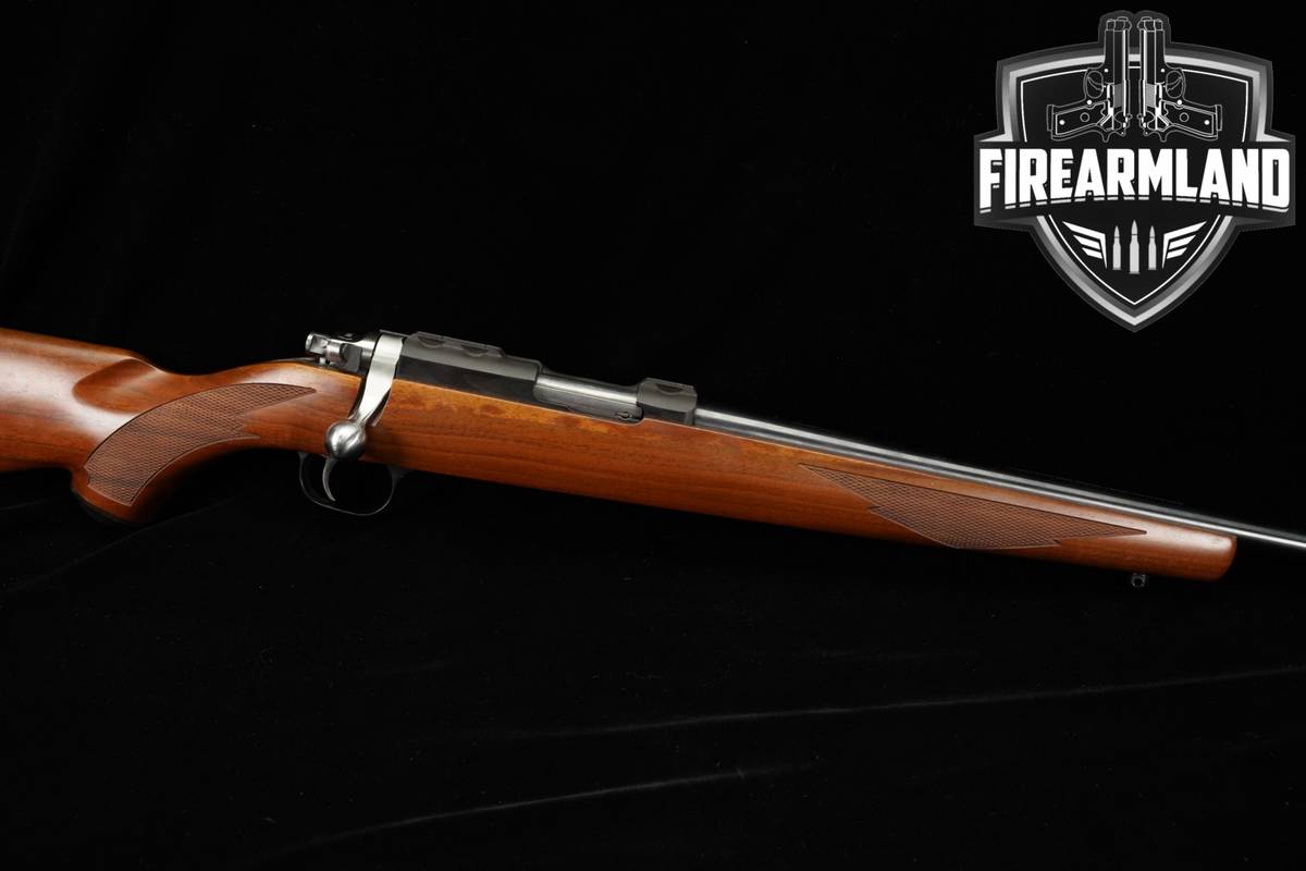 2008 Ruger 77/17 17 HMR 22" Stainless & Walnut 77 7717