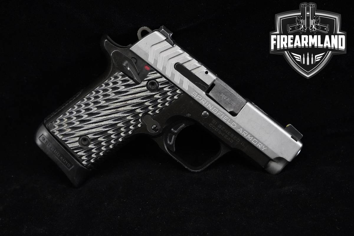 Springfield Armory 911 Loaded 380-ACP 3" Two-Tone +2 MAGS & ORIG BOX