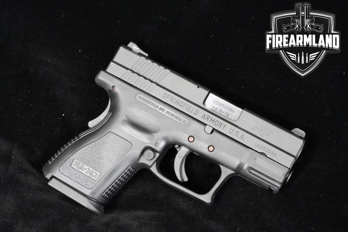 2004 Springfield Armory XD-9 Sub-Compact 9mm 3" XD-9 XD9 2 MAGS & ORIG CASE