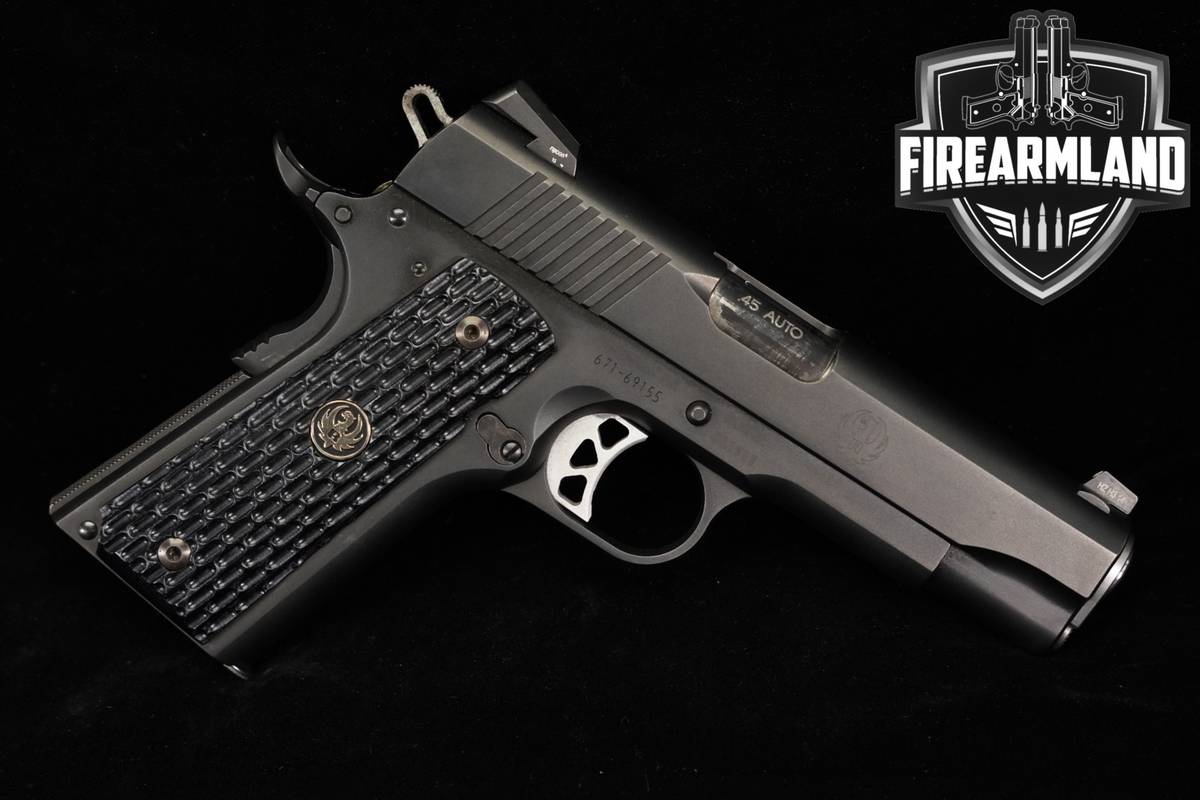 Ruger SR1911 Night Watchman Commander 45 ACP SR-1911