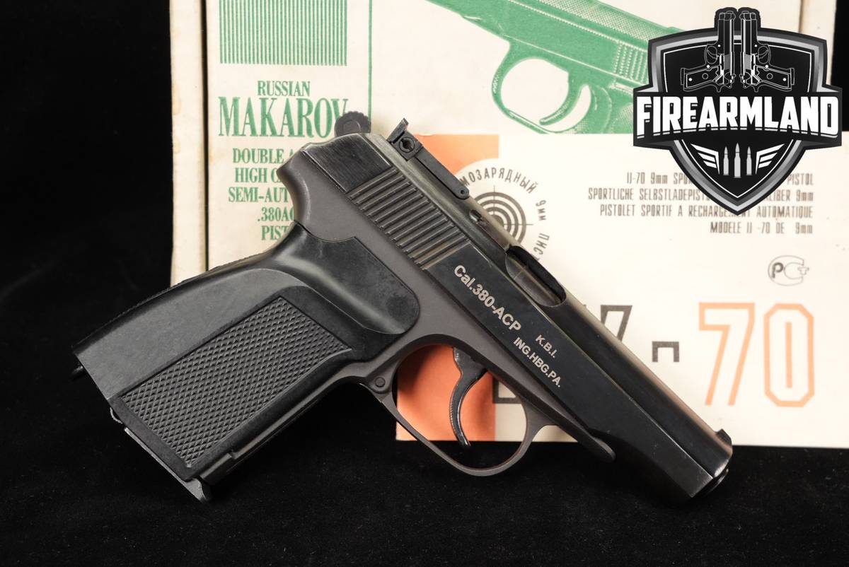 Izhevsk Mechanical Plant IMEZ IJ70-17AH 380 ACP 3.68" Blued IJ-70 +ORIG BOX