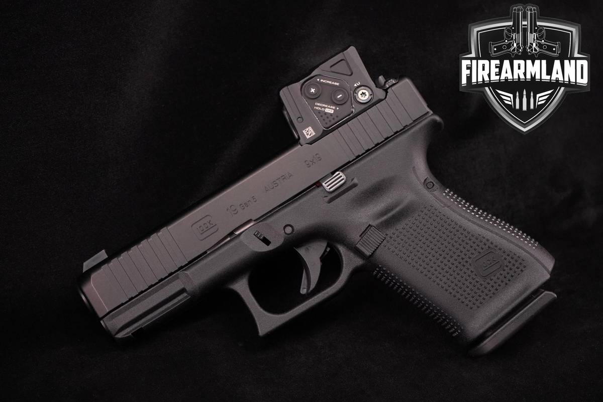 Glock 19 Gen5 MOS COA 9mm G19 Gen-5 +3 MAGS, ORIG CASE & AIMPOINT