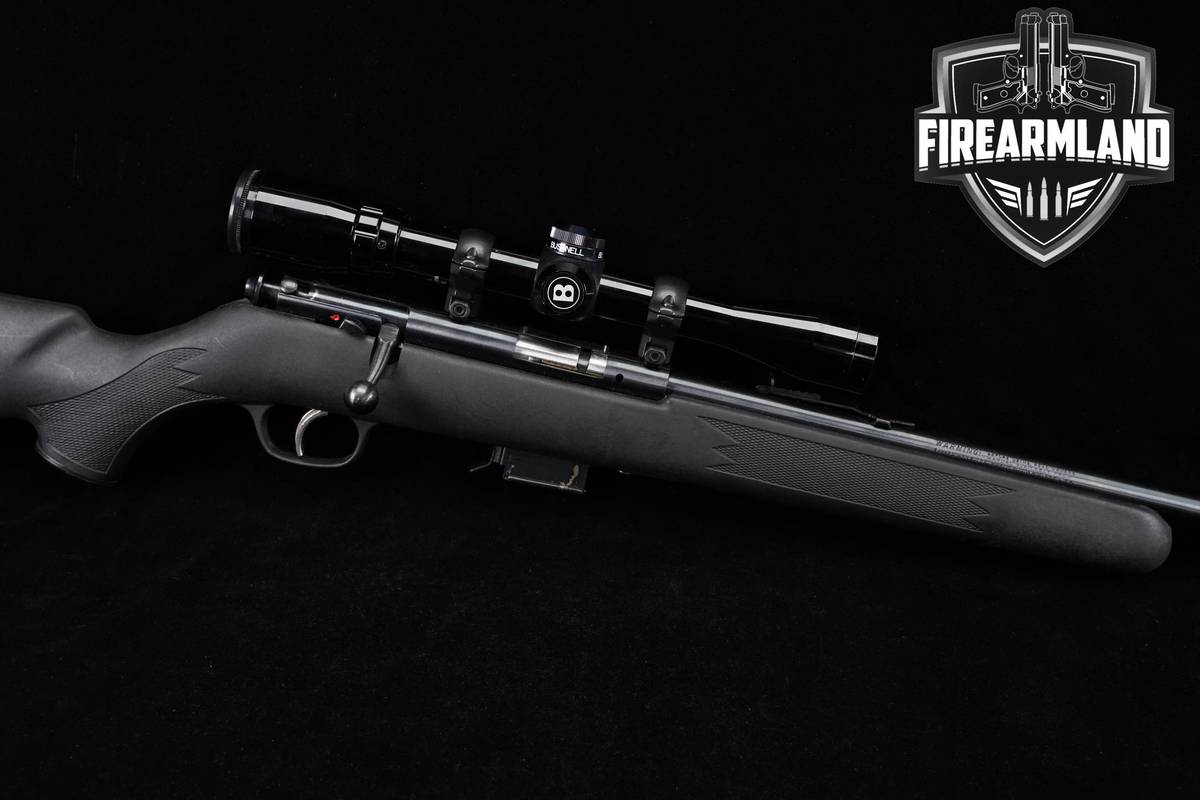 Savage Arms Model 93 22 WMR 21" Blued & Black Magnum +2 MAGS & OPTIC