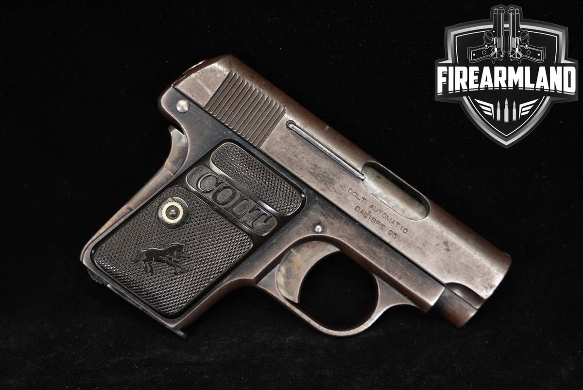 1917 Colt Model 1908 Vest Pocket 25 ACP (6.35Mm) 2" M1908