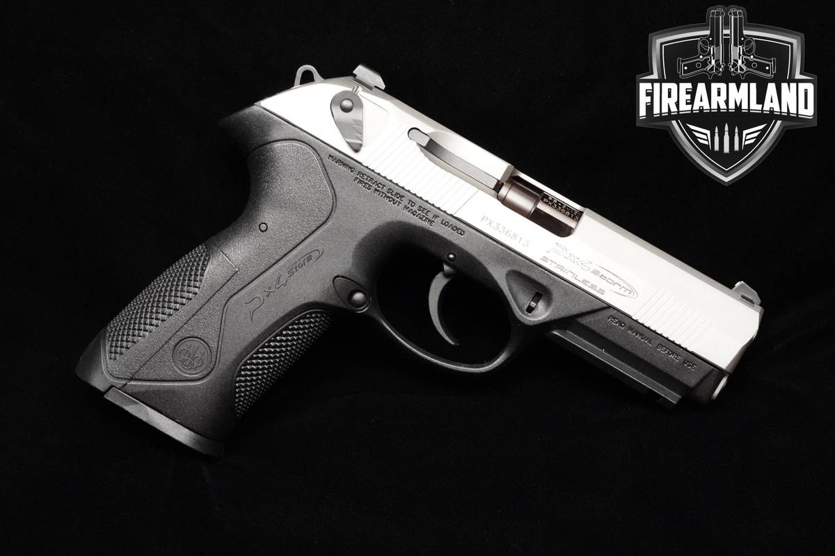 LIKE-NEW Beretta Px4 Storm Inox F 9mm 4.01" Inox Beretta-Px4 Storm +2 MAGS