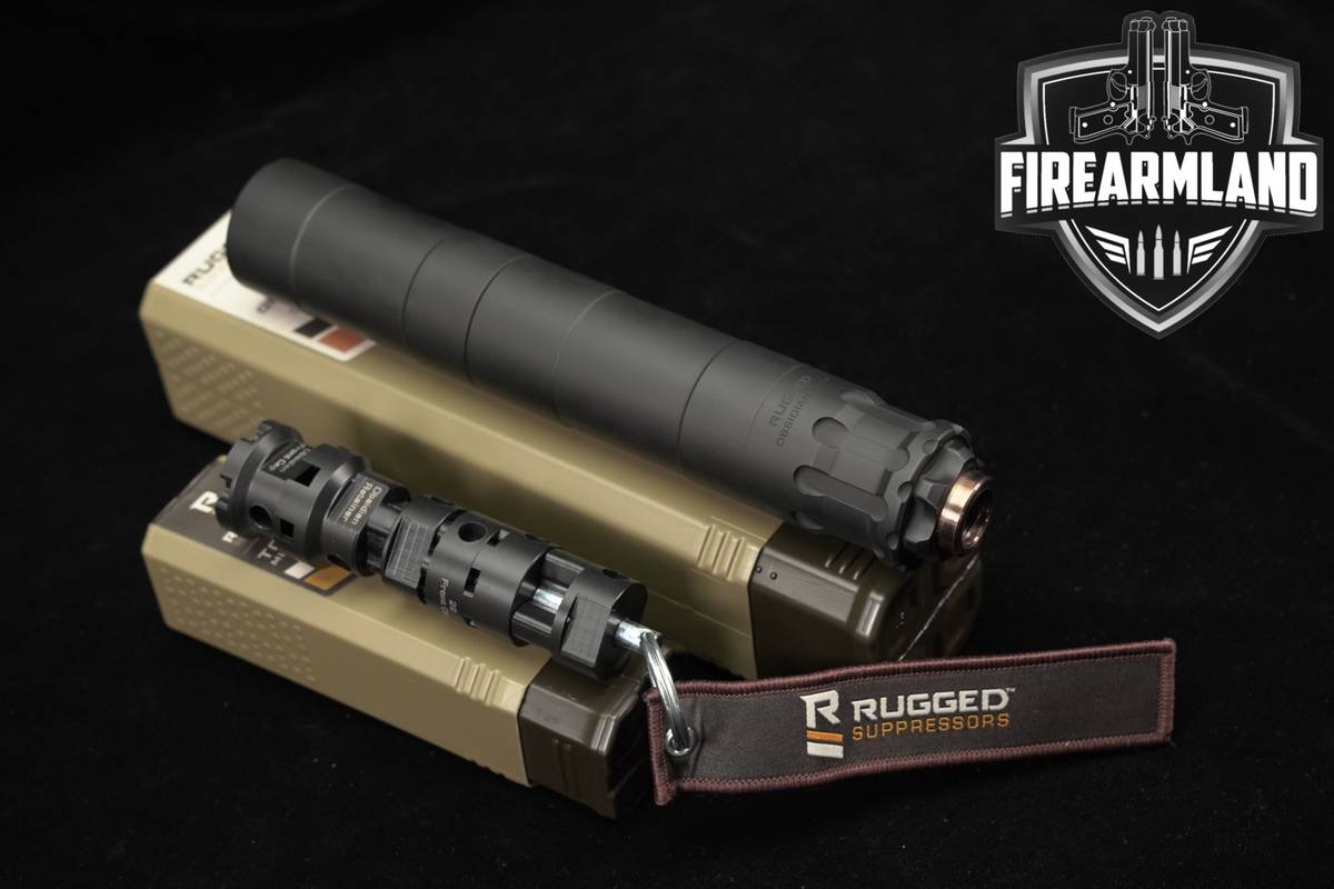 Rugged Suppressors Obsidian 9mm Suppressor OBS9 OBS 9