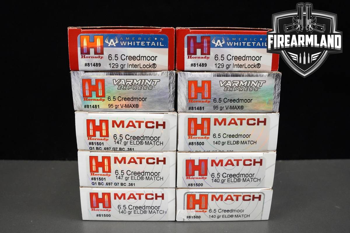 6.5 Creedmoor Ammo 6.5-Creedmoor Ammunition 200 ROUNDS