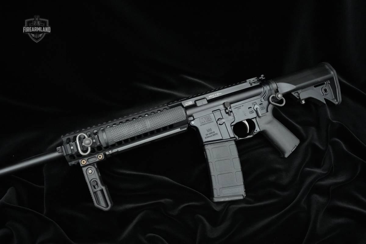 LWRC M6A2 5.56 NATO Rifle 16" LWRC M6 AR-15 5.56x45 M6A2 AR15 Rifle 2 MAGS
