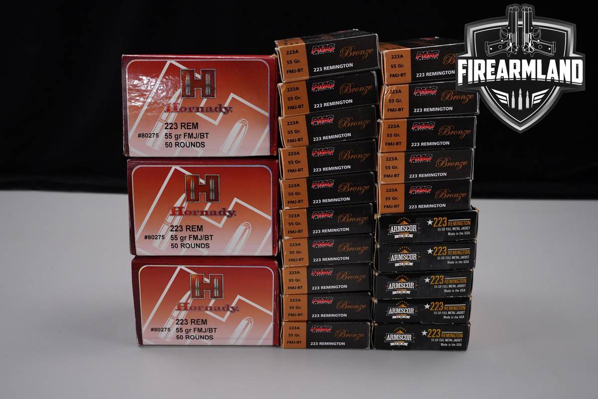 550 RDS! 223 Rem Ammo 223 Remington