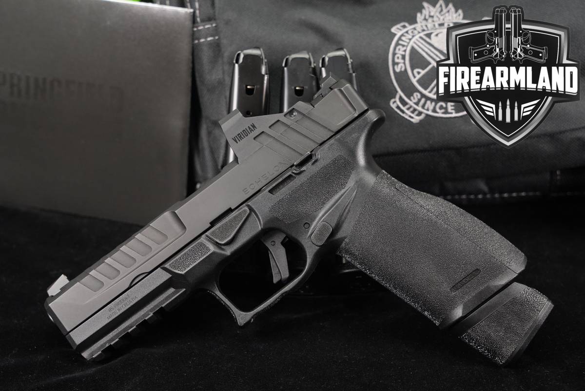 Springfield Armory Echelon 4.5F Gear Pac 9mm +4 MAGS, VIRIDIAN OPTICS