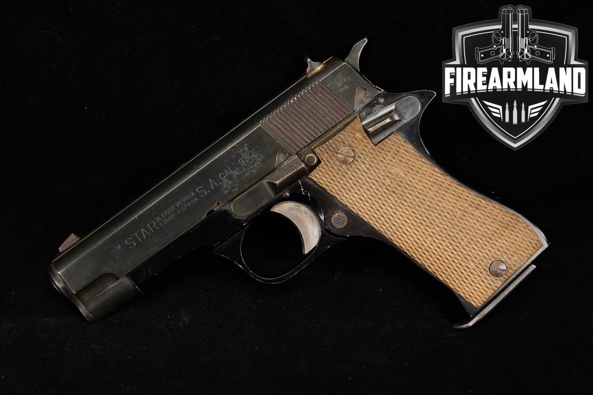 Star BKM 9mm 3.9" Blued Garcia Corp Import B‑Series