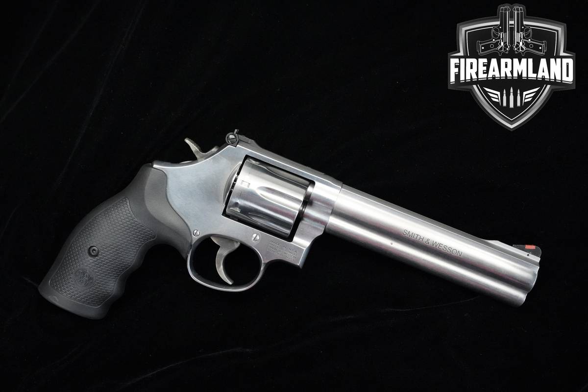 Smith & Wesson (S&W) Model 686-6 Plus 357 Magnum 6" S&W 686-6 +ORIG CASE