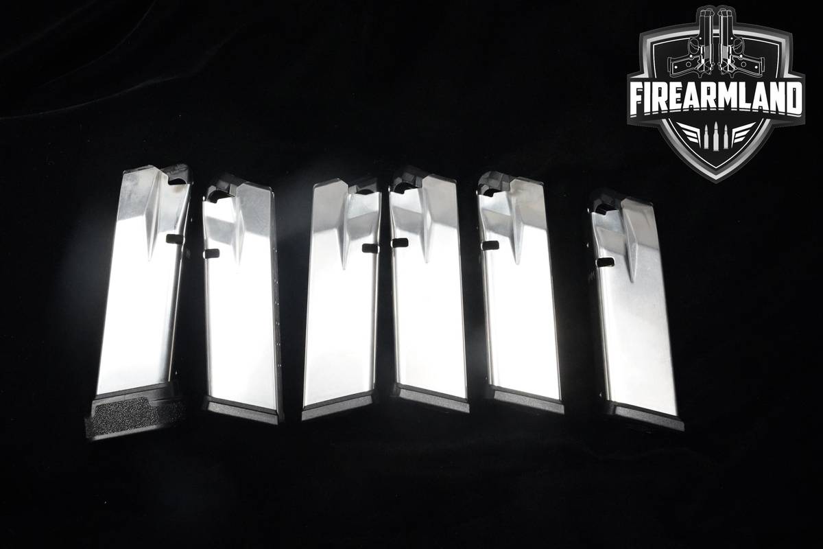 Springfield Armory Hellcat Pro Magazines Stainless Steel Springfield 6 MAGS