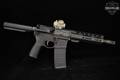 Palmetto State Armory (PSA) PA-15 Pistol .300 AAC Blackout (7.62x35mm) Black in Good Condition Image 3