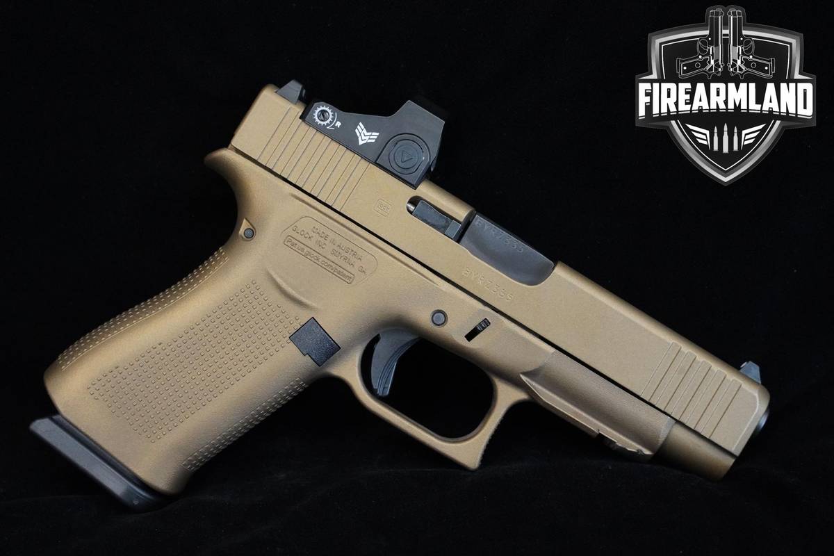 SWAMPFOX INCLUDED! Glock 48 Slimline 9mm 4.17" FDE G-48 +2 MAGS & OG CASE