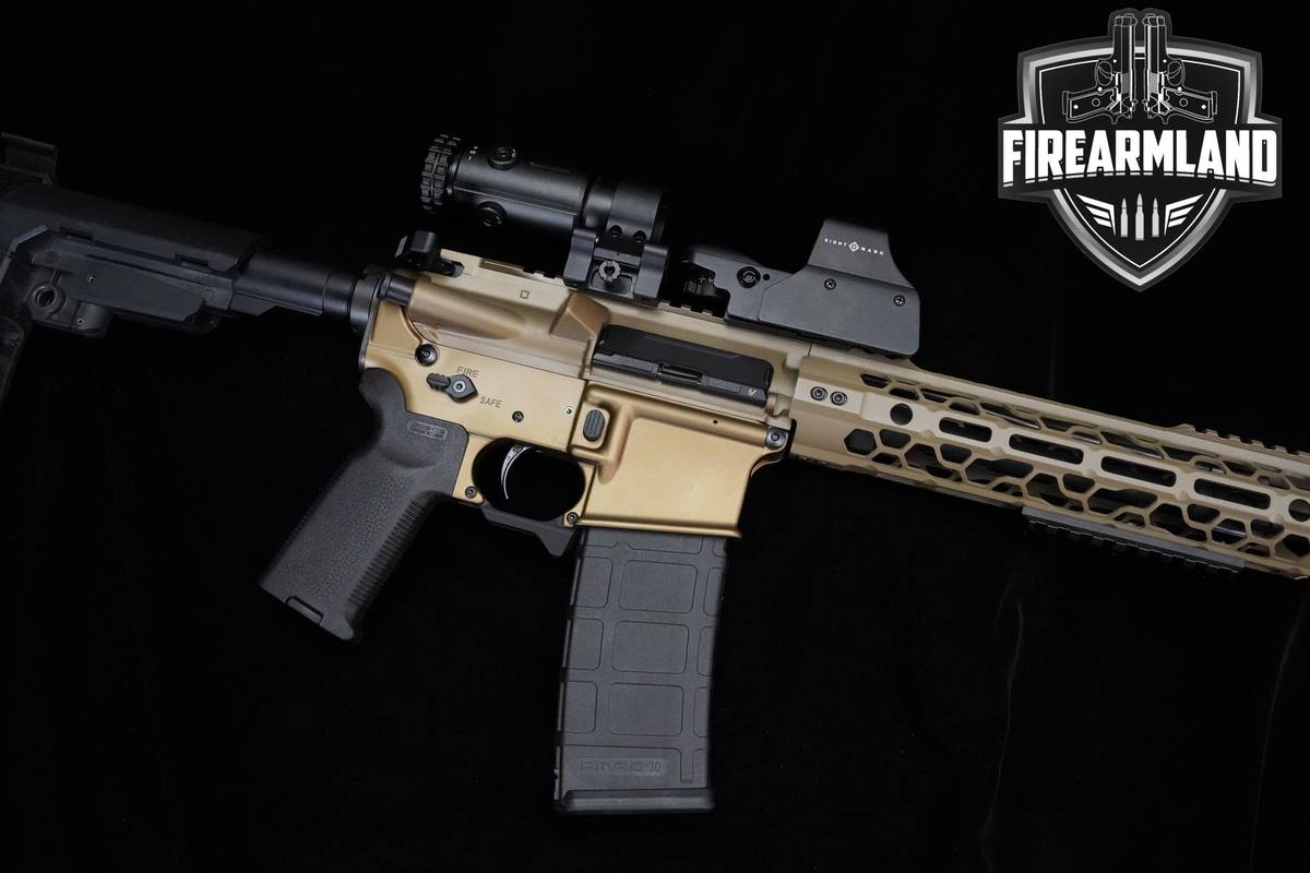 Geissele Automatics SD-556 Super Duty 5.56 NATO 10.3" FDE SD-556 +OPTIC