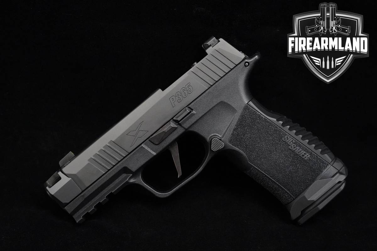 HEAVILY UPGRADED Sig Sauer P365X Radian 9mm 3.1" Sig-Sauer P-365X +OG CASE
